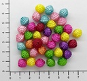Bolitas punteadas multicolor x 15 gr.