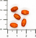Arroz madera 8x5mm naranja x 20gr.