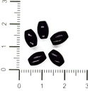 Arroz madera 8x5mm negra x 20gr.