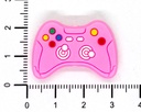 Dije silicona pasante No-Tox Joystick rosa x 1 un.