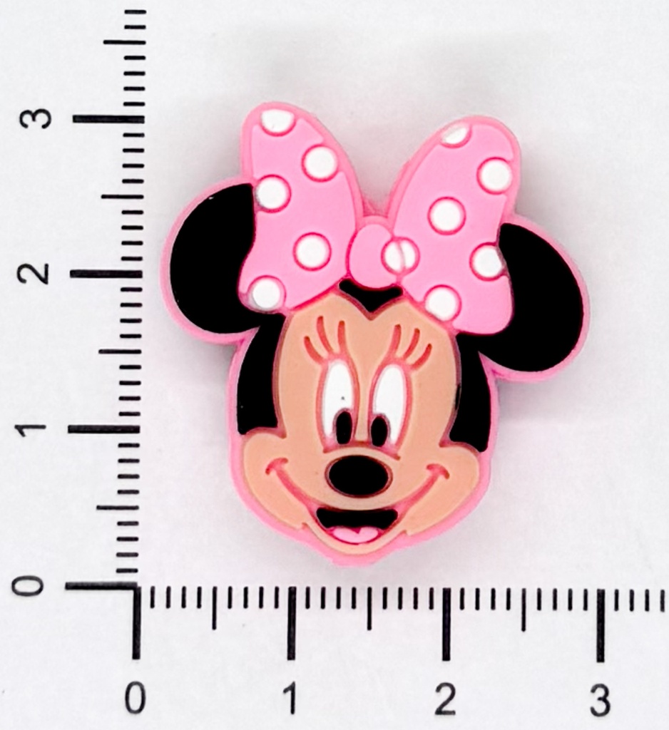 Dije silicona pasante No-Tox Minnie x 1 un.