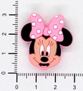 Dije silicona pasante No-Tox Minnie x 1 un.