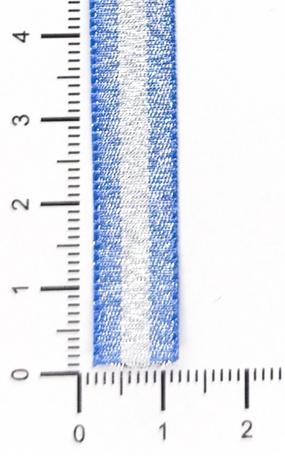 Cinta argentina brillo 10mm C.de Oro x 1 mt