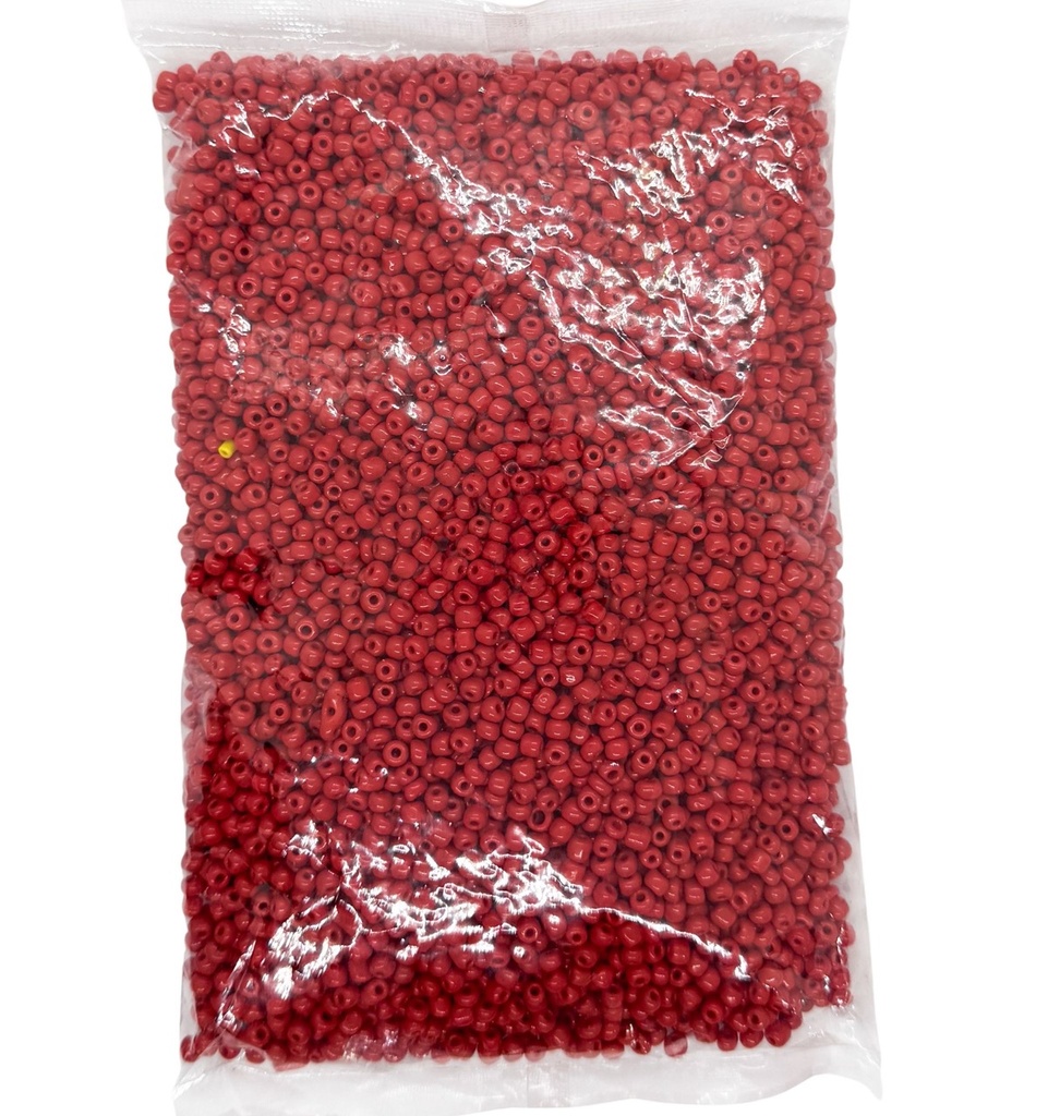 Mostacillón rojo opaco x 500 grs.
