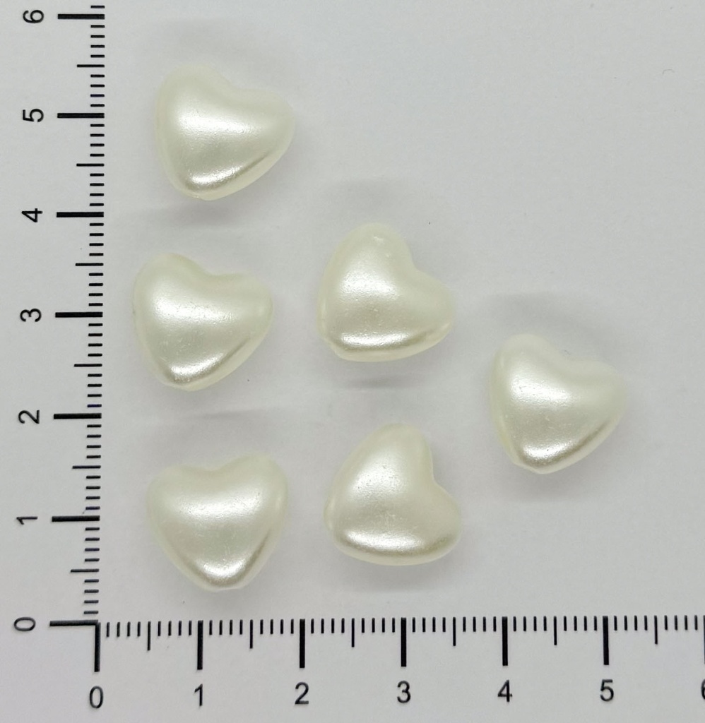 Perla de río plástica bolita multip 8mm x 10gr.