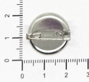 Base prendedor redonda 20mm x 10un.