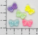 Plástico infantil pastel mariposa brillo x 10 gr. #1