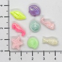 Plástico infantil pastel brillo surtido mar #1 x 10 gr. 