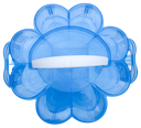 Cajita organizadora triple flor celeste