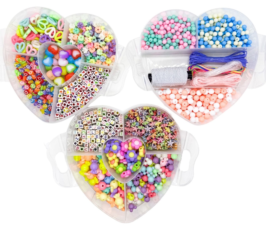Kit Infantil 3 pisos corazón 