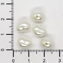 Perla de río plástica piedrita irregular #03 x 10gr.