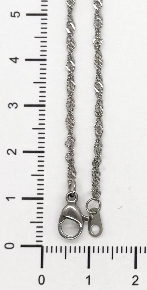 Cadena acero quirúrgico #469 45cm x 1un