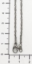 Cadena acero quirúrgico #469 45cm x 1un
