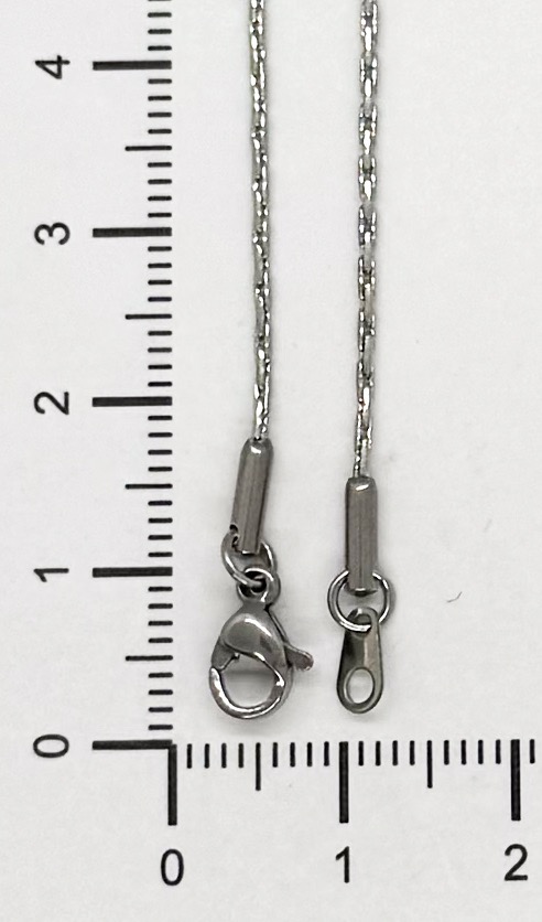 Cadena acero quirúrgico #466 45cm x 1un 