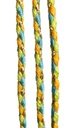 Cordón trenzado algodón c/lurex #006 x 5mt.  