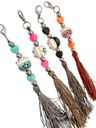 Set Llavero Gatito c/fleco multicolor