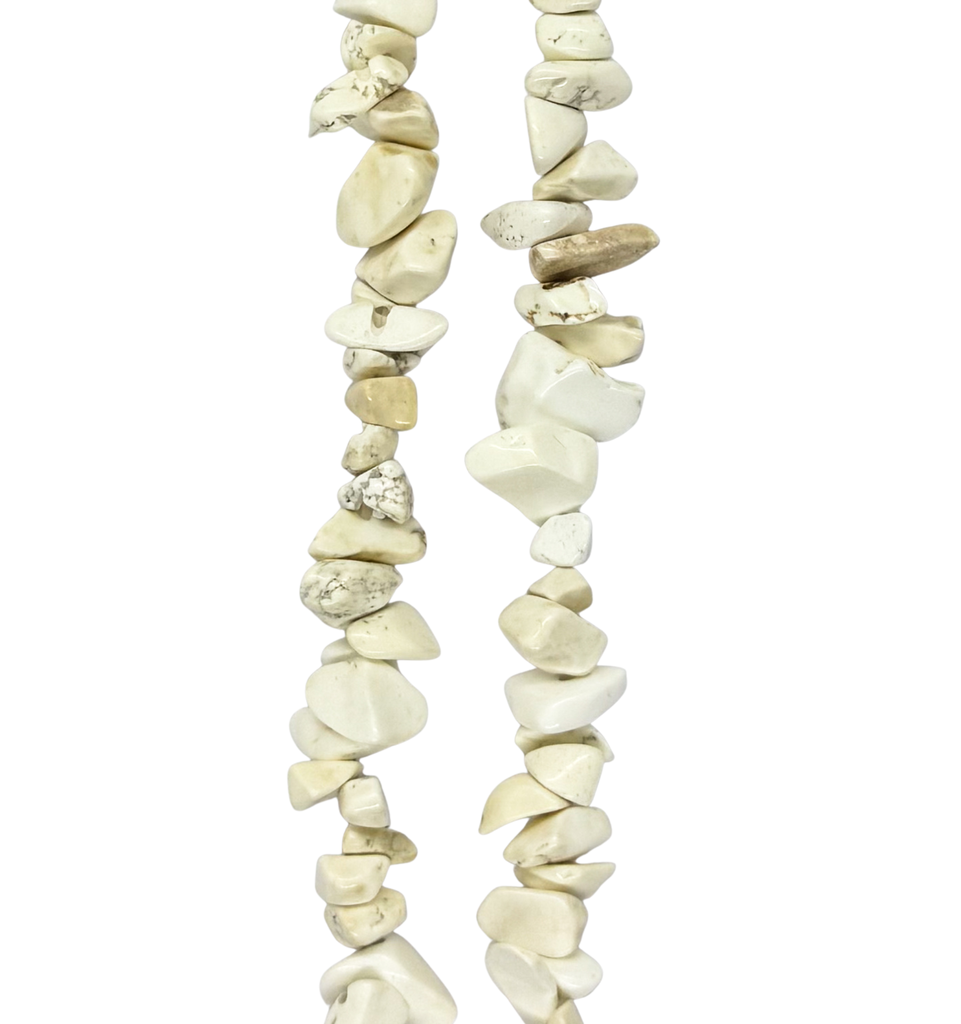 Escallas howlita blanca x tira  