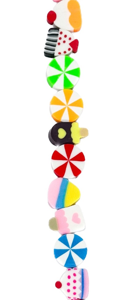 Tira de fimo dulces x 40un 