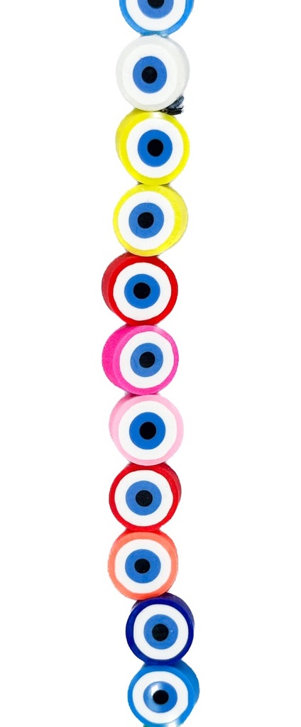 Tira de fimo ojos turcos x 40un 