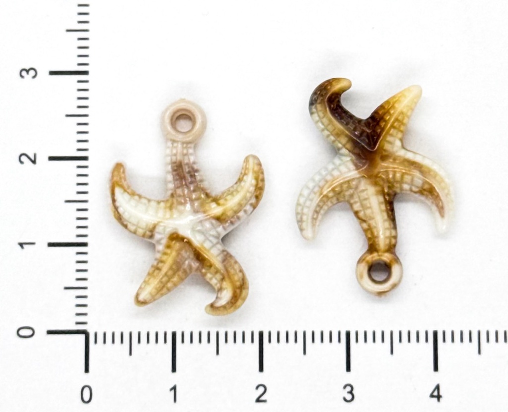 Dije plástico mar estrella #2 x 10gr 