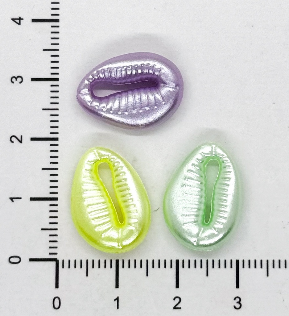  Plástico infantil pastel perlado buzio x 10gr. 