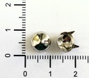 Tachas níquel redondas cónica 8mm x 50un.  
