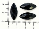 Gemas termopegables negra navette x 10un  