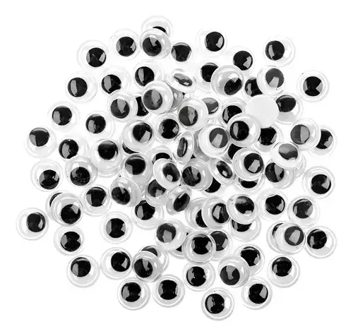 Ojos móviles 10 mm x 20 un.