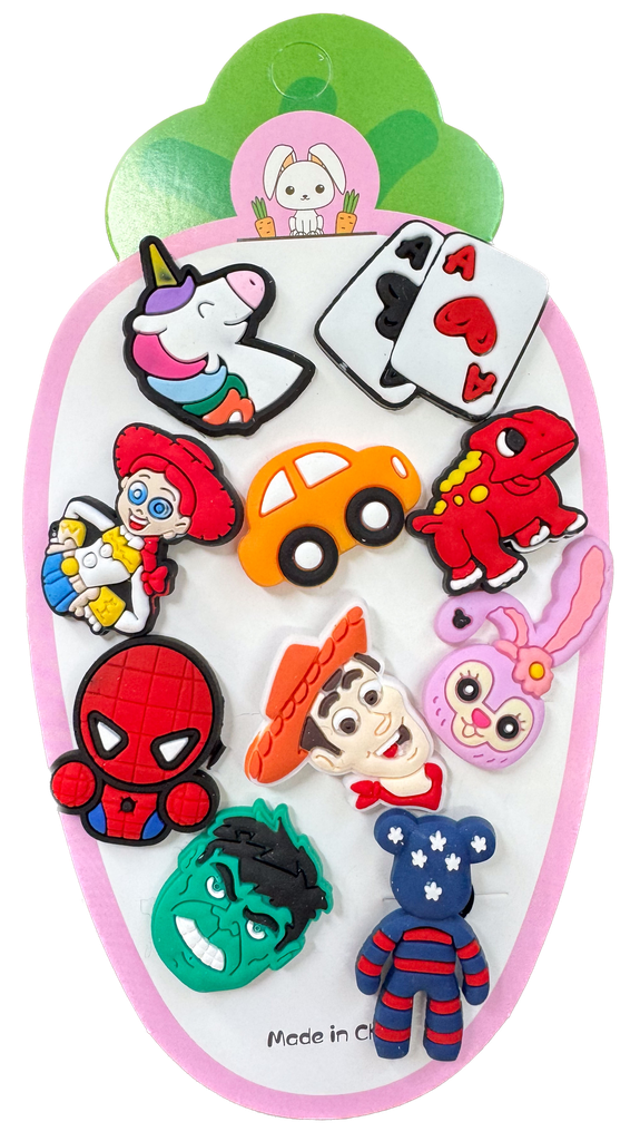 Pin para crocs blister #004 x 10un.
