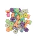 Plástico infantil pastel zig-zag pasante x 10gr.