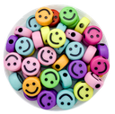 Plástico smile multicolor opaco 10mm x 10gr.