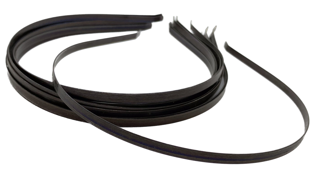 Vincha metálica peltre 5mm x 1un