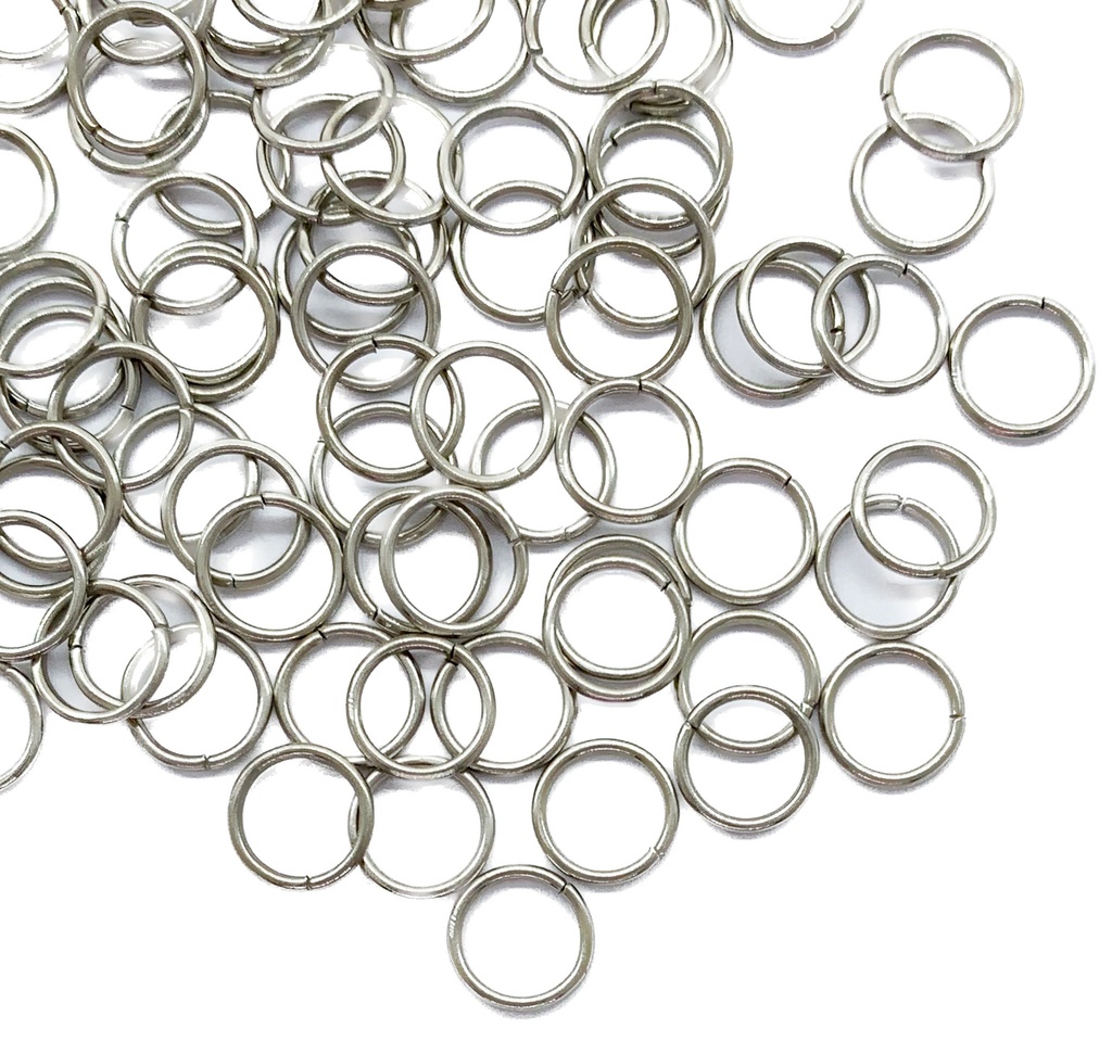 Argollas de unión níquel 8mm x 1.1mm
