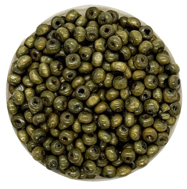 Bolita madera 4mm gris humo