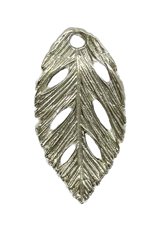 Dijes de fundición hojas y flores