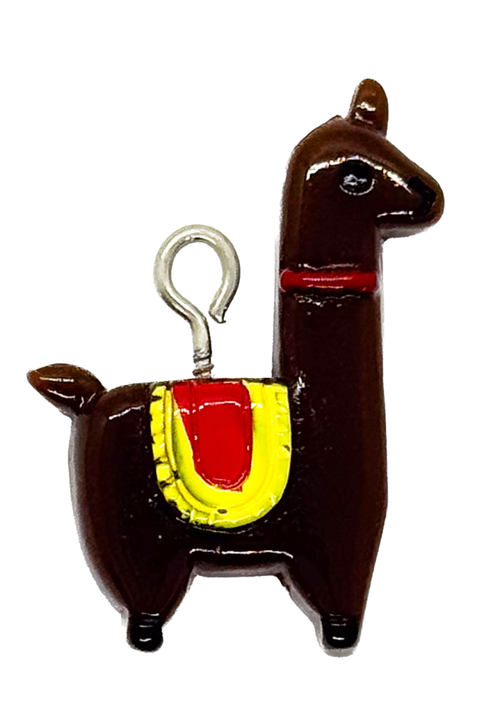 Dije Llamita c/pitón x 1 un.