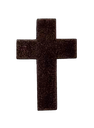 Cruz madera 33x22 negra x 10un