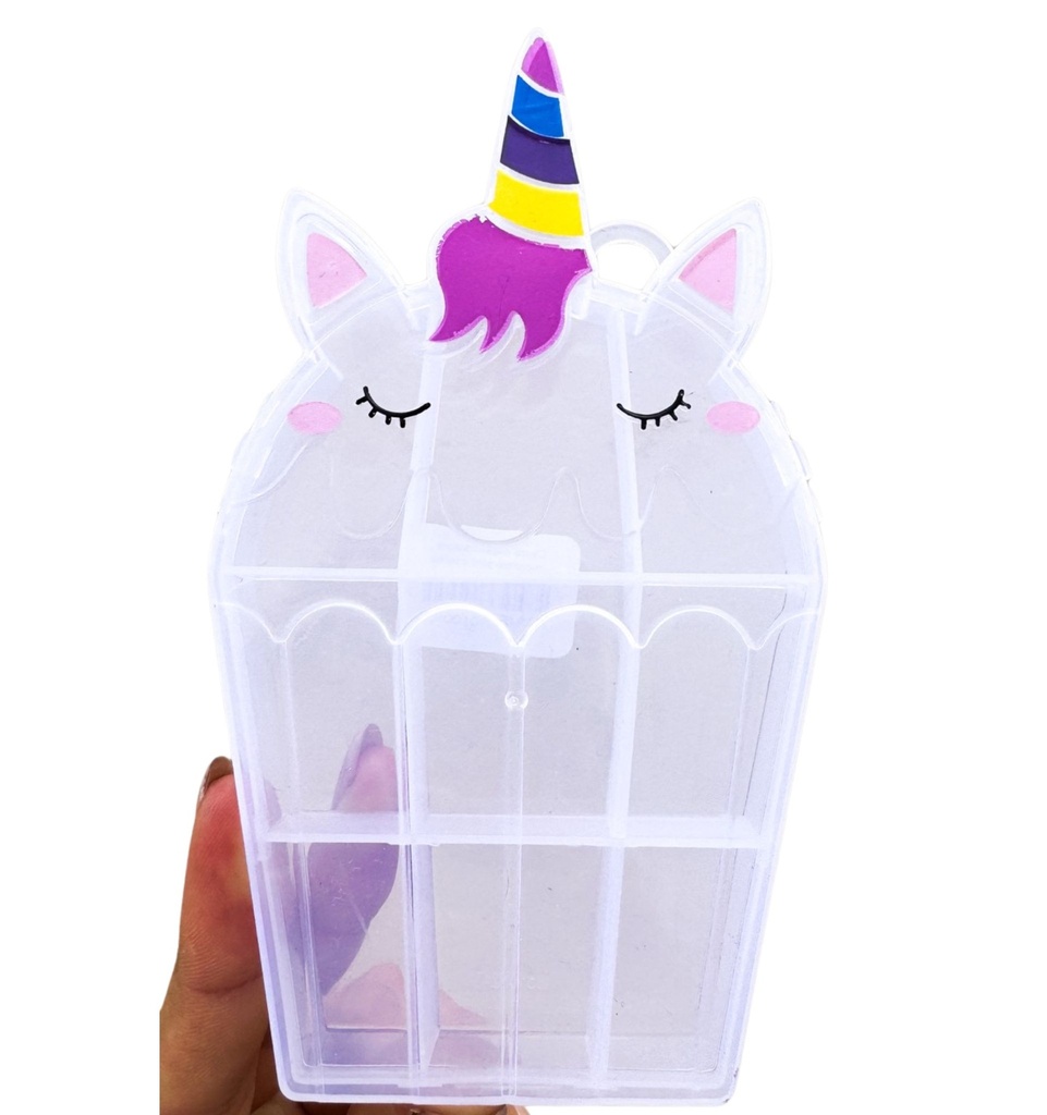 Cajita organizadora Unicornio pint cuerno