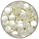 Perla de río plástica pastilla 8mm x 10gr.