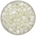 Perla de río plástica irregular 8x6 x 10gr