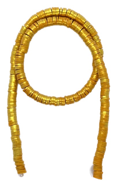 Fimo plano 6mm metalizado #005