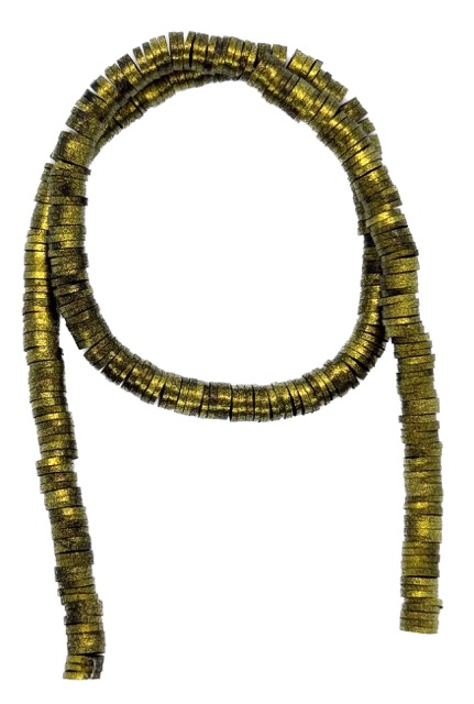 Fimo plano 6mm metalizado #006