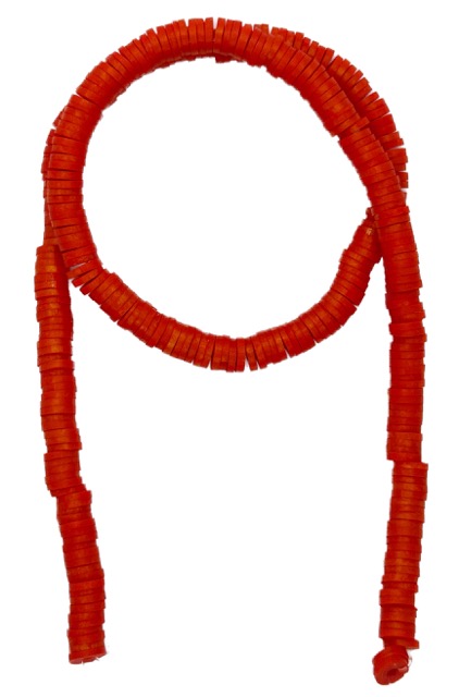 Tira Fimo plano 6 mm naranja oscuro