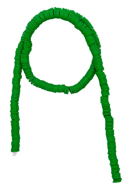 Tira Fimo plano 6 mm verde brillante