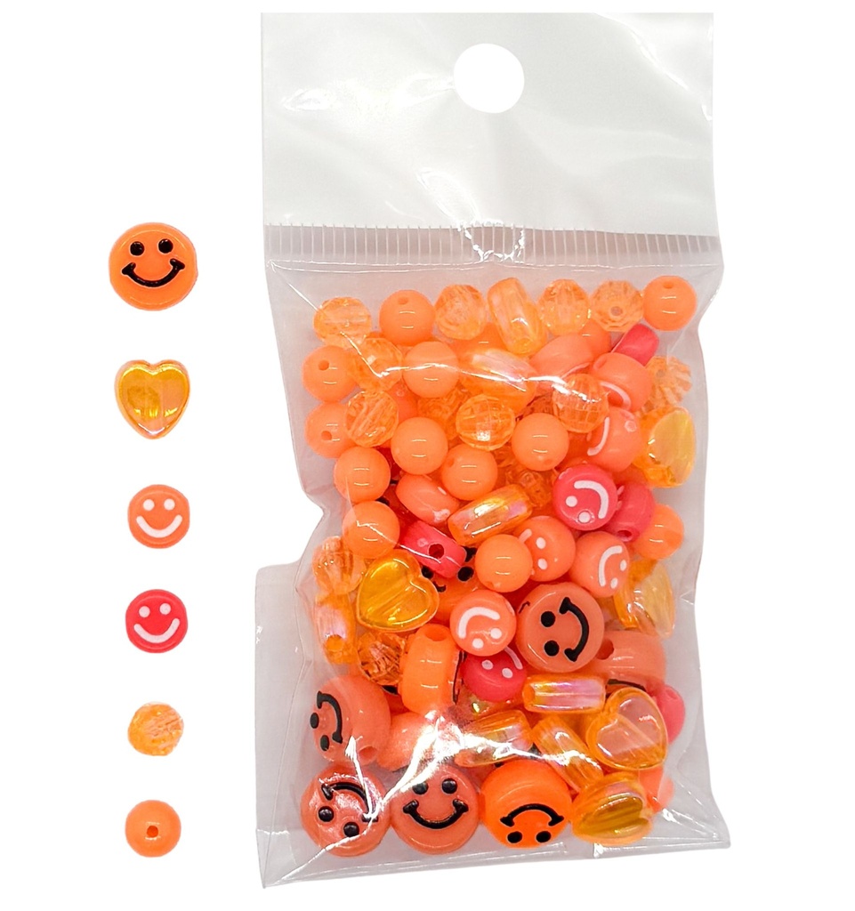 Acrílico mix formitas naranja x 15gr