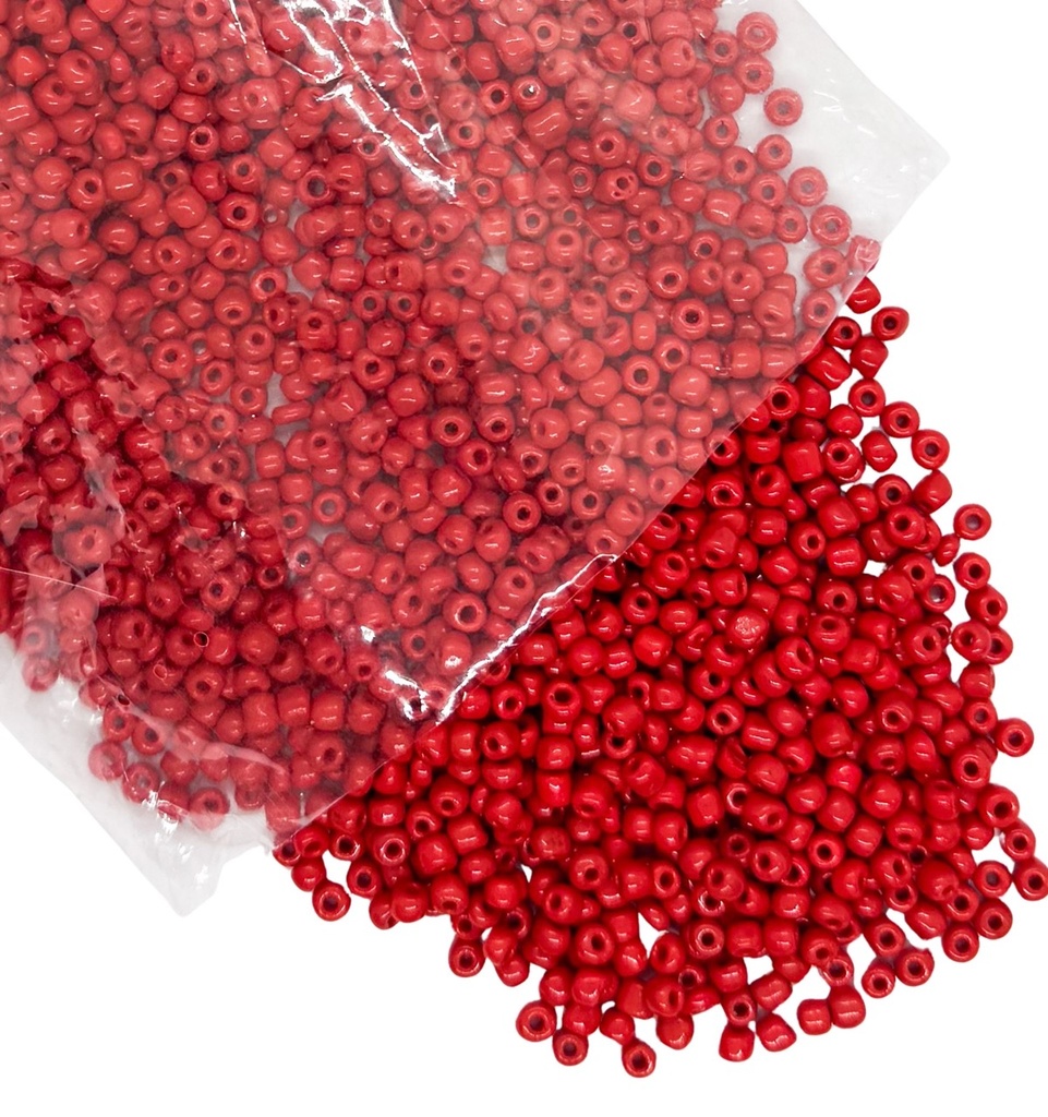 Mostacillón rojo opaco x 500 grs.