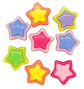 Plástico bicolor estrella x 10gr.