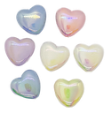 Plástico corazón tornasol calidad AA x 10 grs.