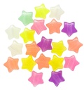 Plástico luminoso estrella x 10 gr