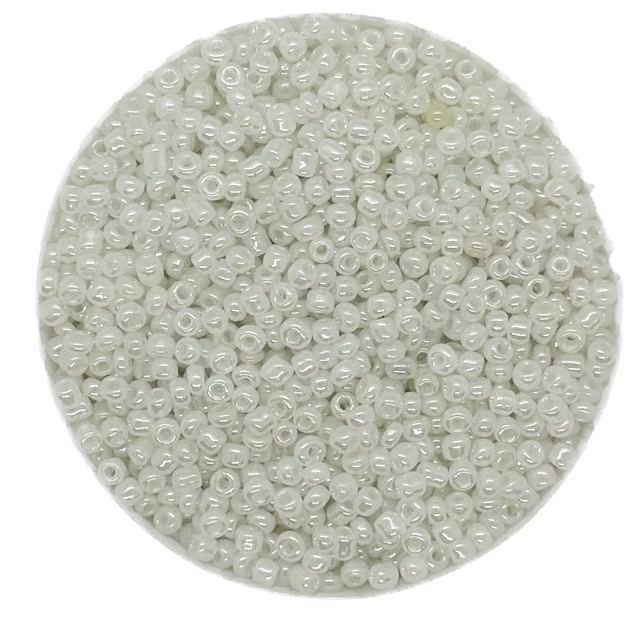 Mostacilla blanca perlada x 25gr
